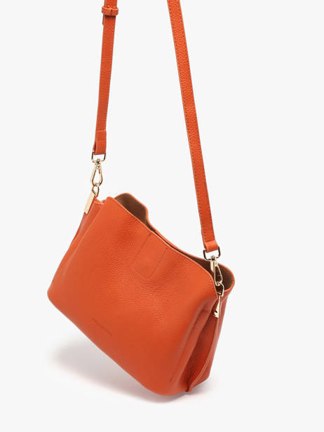 Sac Bandoulière Helena Cuir Francinel Orange helena 22944 vue secondaire 1