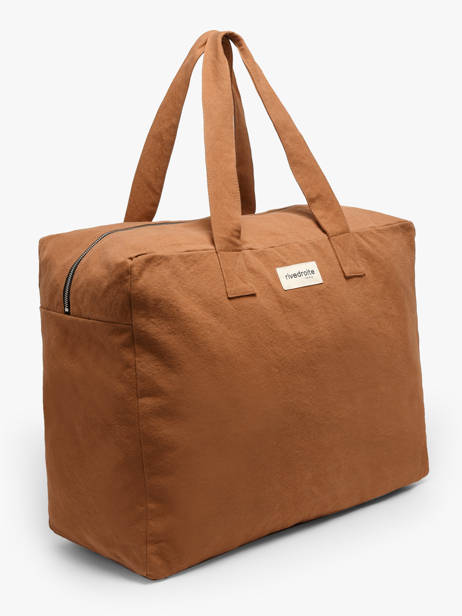 Sac Porté épaule Timeless Coton Rivedroite Marron timeless ELZEVTIM vue secondaire 1