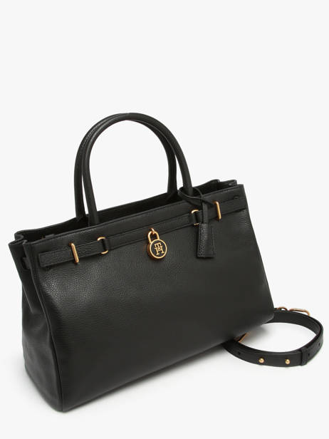 Sac à Main American Icon Cuir Tommy hilfiger Noir american icon AW17925 vue secondaire 1