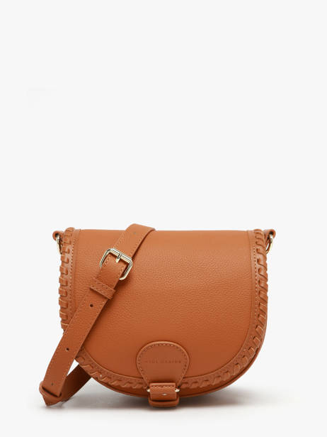 Sac Bandoulière Bobo S Cuir Paul marius Marron vintage S