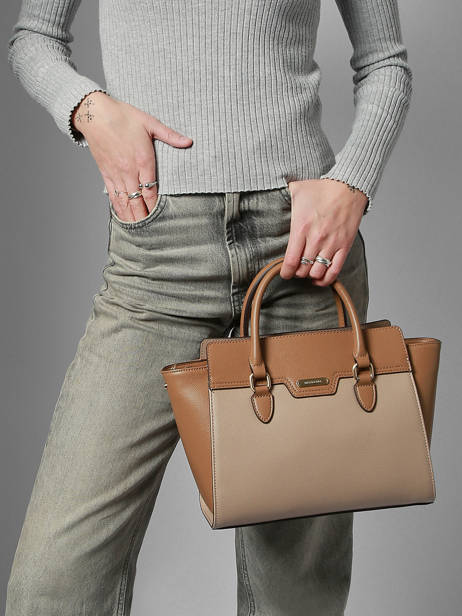 Sac Porté Main Merline Hexagona Beige merline 2520206 vue secondaire 1