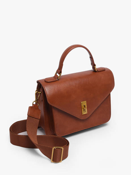 Sac Bandoulière City David jones Marron city CM7520A vue secondaire 1