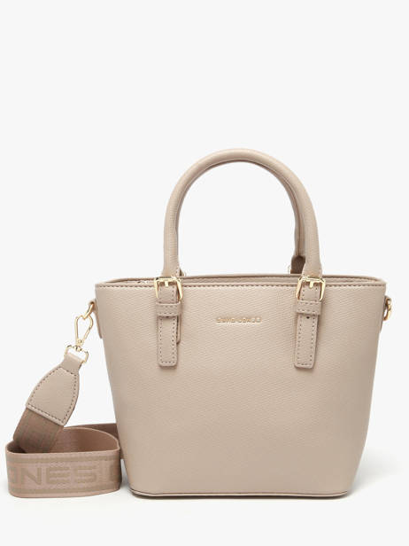 Sac à Main Saffiano David jones Beige saffiano CM7220
