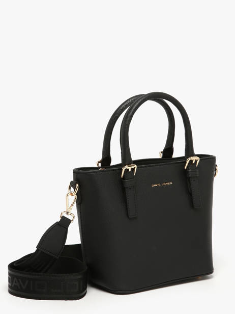 Sac à Main Saffiano David jones Noir saffiano CM7220 vue secondaire 1