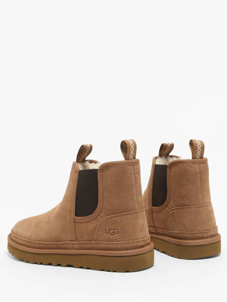 Chaussons Tasman En Cuir Ugg Marron men 5950 vue secondaire 2