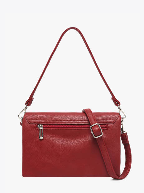 Sac Bandoulière Wt Grained Miniprix Rouge wt grained H6990 vue secondaire 3