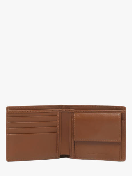 Portefeuille Corporate Cuir Tommy hilfiger Marron corporate AM13970 vue secondaire 1