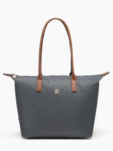 Sac Porté épaule A4 Popette Nylon Tommy hilfiger Bleu popette AW17711