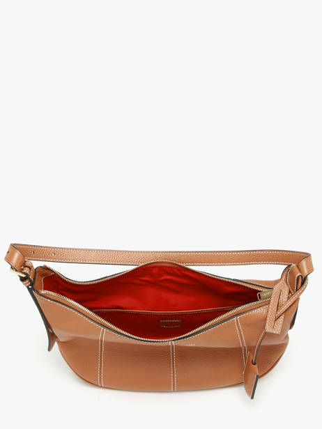 Sac Hobo Zippé M Victoire Cuir Lancel Marron victoire A13993 vue secondaire 3