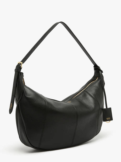 Sac Hobo Zippé L Victoire Cuir Lancel Noir victoire A13994 vue secondaire 2