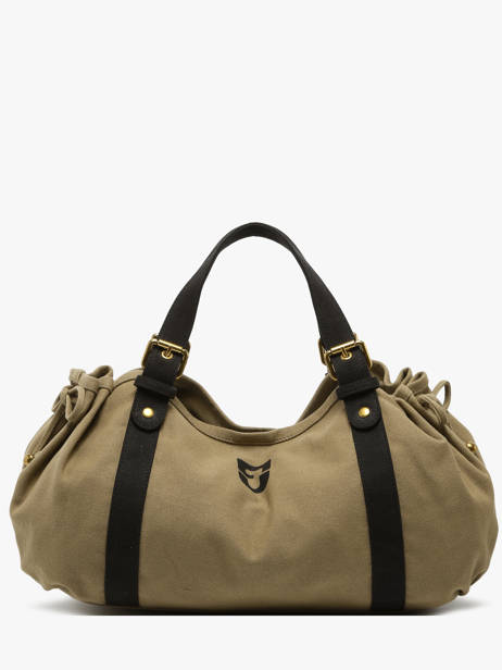 Sac Porté épaule Canvas Coton Gerard darel Vert canvas Z450