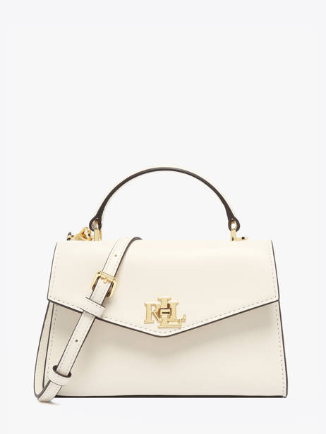 Sac à Main Farrah Cuir Lauren ralph lauren Blanc farrah 31968761