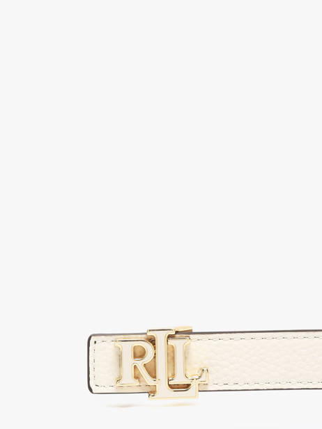 Ceinture Lauren ralph lauren Beige elmswood 12P04418 vue secondaire 4