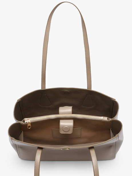 Sac Porté épaule Hardware Monogram Polyester Calvin klein jeans Beige hardware monogram 4F3442G vue secondaire 2