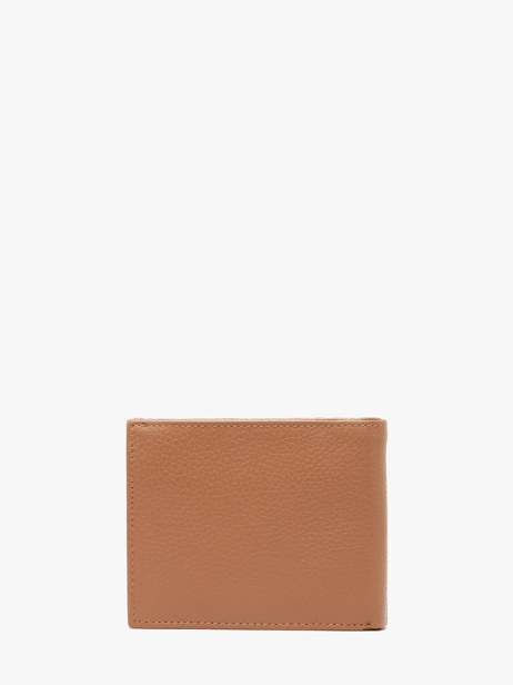 Portefeuille Cuir Crinkles Marron caviar 14023 vue secondaire 3