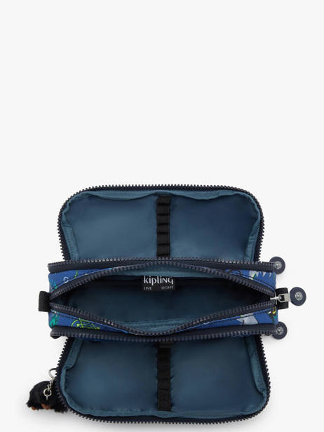 Trousse 3 Compartiments Back To School / Pbg Kipling Bleu back to school / pbg PBGI3560 vue secondaire 1
