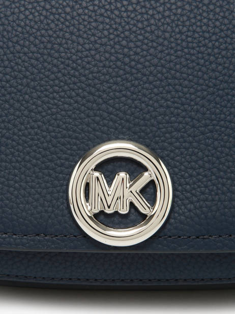 Sac Porté épaule Nolita Cuir Michael kors Bleu nolita R6SY5S2L vue secondaire 4