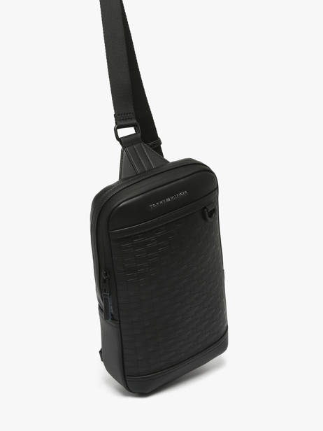 Sac Bandoulière Tommy hilfiger Noir modern tommy AM14024 vue secondaire 1