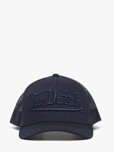 Casquette Von dutch Bleu accessoires EMB01