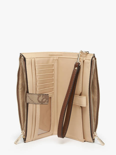 Portefeuille Guess Marron laurel SO459157 vue secondaire 1