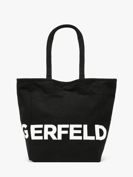 Sac Porté épaule K Essential Coton Karl lagerfeld Noir k essential B1W50050 vue secondaire 3