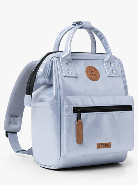 Sac à Dos Adventurer Polyester Recyclé Cabaia Argent adventurer XS vue secondaire 3