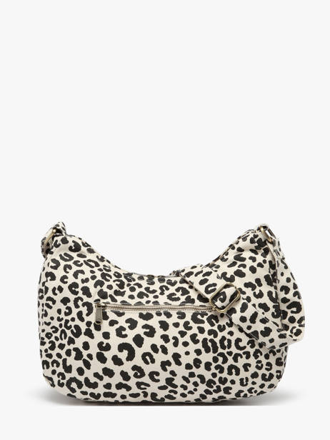 Sac Porté épaule Leopard Polyester Hindbag Beige leopard LE vue secondaire 4