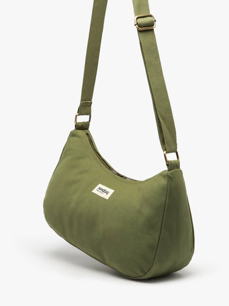 Sac Bandoulière Best Seller Coton Hindbag Vert best seller ROSA vue secondaire 2