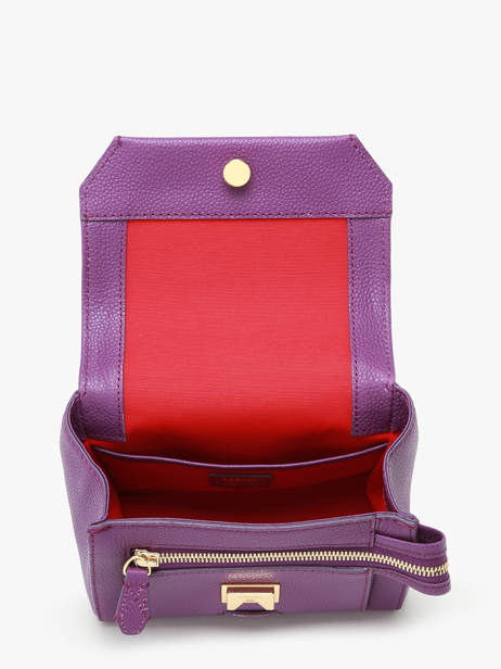 Sac à Main S Ninon Cuir Lancel Violet ninon A09221 vue secondaire 2