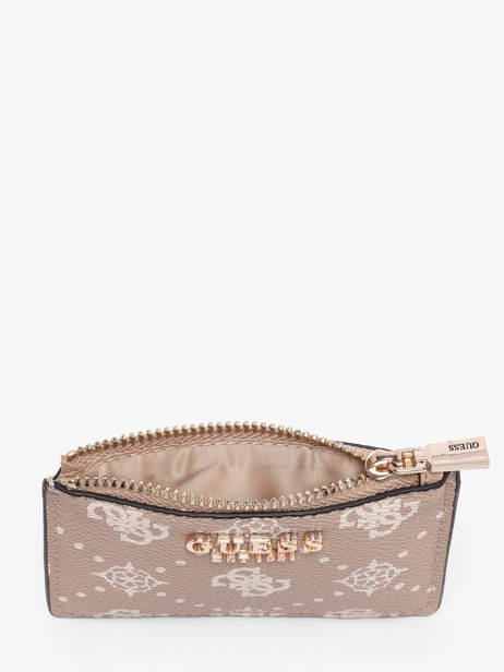 Porte-cartes Guess Beige carrie logo GP989850 vue secondaire 1