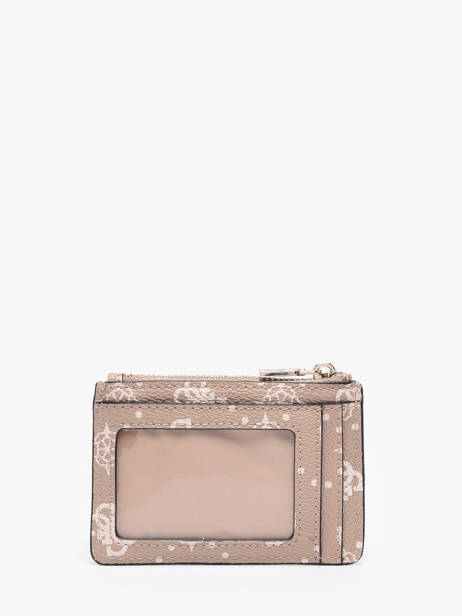 Porte-cartes Guess Beige carrie logo GP989850 vue secondaire 2