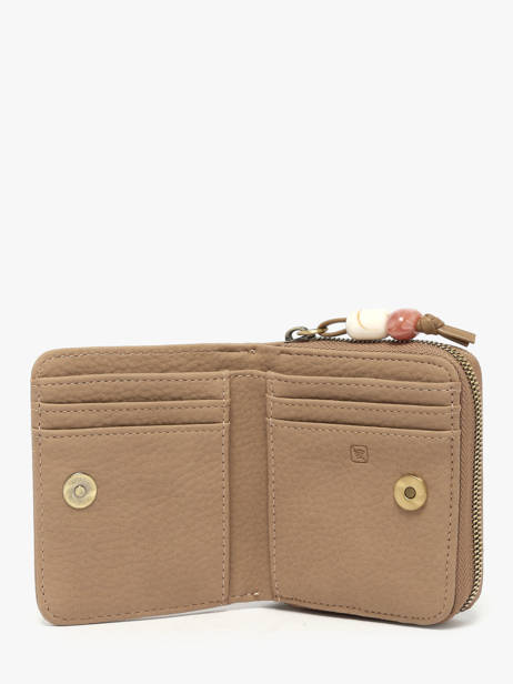 Porte-monnaie Camomille Pearl Woomen Beige camomille pearl WCAE95 vue secondaire 1