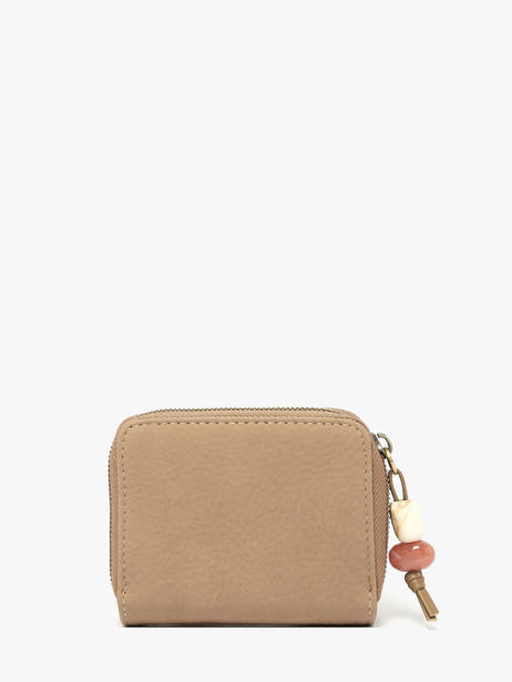 Porte-monnaie Camomille Pearl Woomen Beige camomille pearl WCAE95 vue secondaire 3