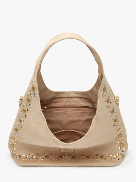 Sac Porté épaule Velvet Studs Miniprix Beige velvet studs JC53002 vue secondaire 1