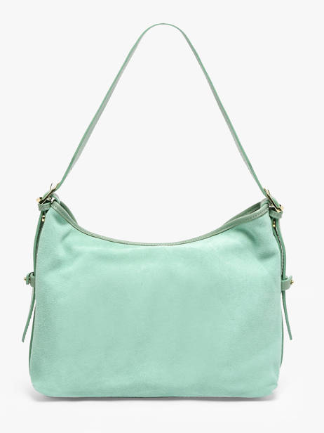 Sac Porté épaule Velvet Caviar Cuir Milano Bleu velvet caviar VC250610 vue secondaire 3