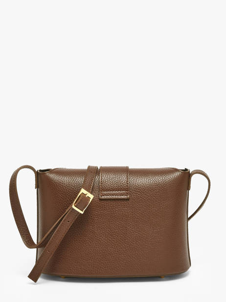 Sac Bandoulière Velvet Caviar Cuir Milano Marron velvet caviar VC25115 vue secondaire 3