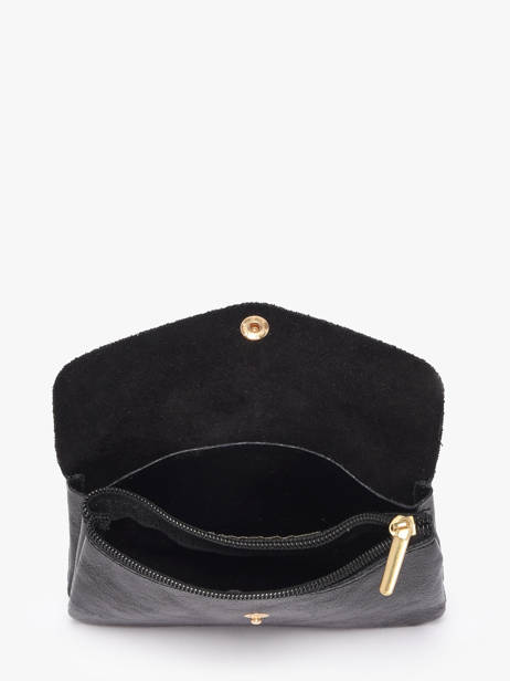 Porte-monnaie Cuir Milano Noir nine NI23113O vue secondaire 1