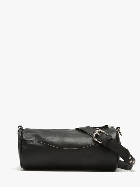 Sac Bandoulière Glam Cuir Basilic pepper Noir glam BGLA87 vue secondaire 3