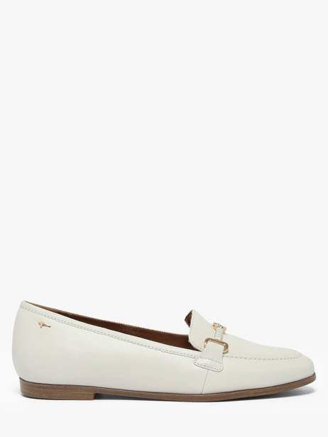 Mocassins En Cuir Tamaris Blanc accessoires 44