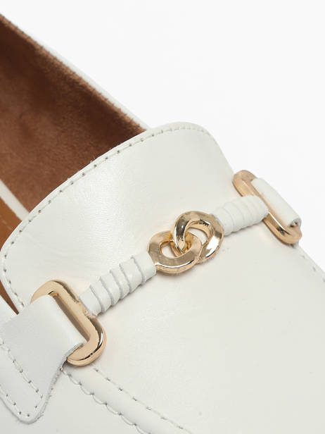 Mocassins En Cuir Tamaris Blanc accessoires 44 vue secondaire 2