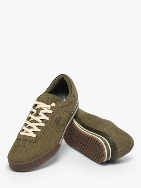 Sneakers En Cuir Lacoste Vert men 1SMA0067 vue secondaire 2