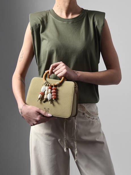 Crossbody Bag Camomille Pearl Woomen Green camomille pearl WCAE1S other view 1