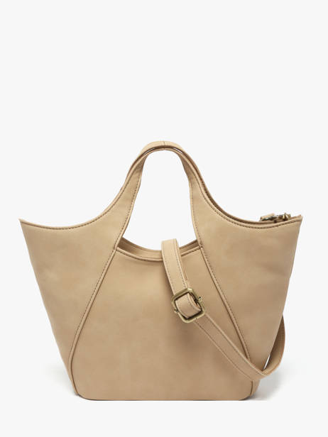 Sac Bandoulière Zamia Woomen Beige zamia WZAM06 vue secondaire 5