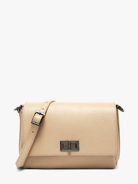 Sac Bandoulière Caviar Cuir Milano Beige caviar CA24061