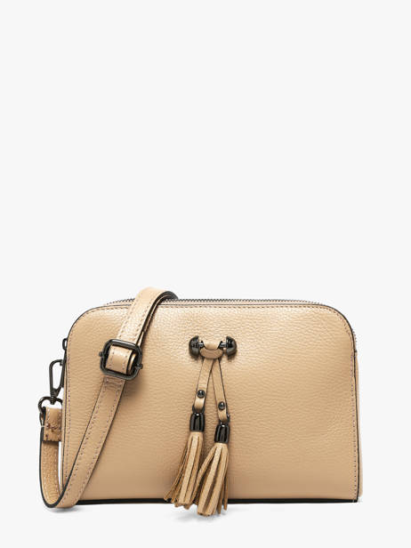 Sac Bandouliere Caviar Cuir Milano Beige caviar CA21101