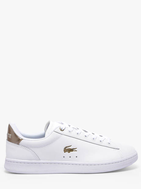 Sneakers En Cuir Lacoste Blanc accessoires 1SFA0092