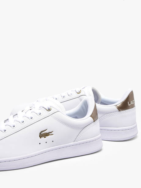 Sneakers En Cuir Lacoste Blanc accessoires 1SFA0092 vue secondaire 2
