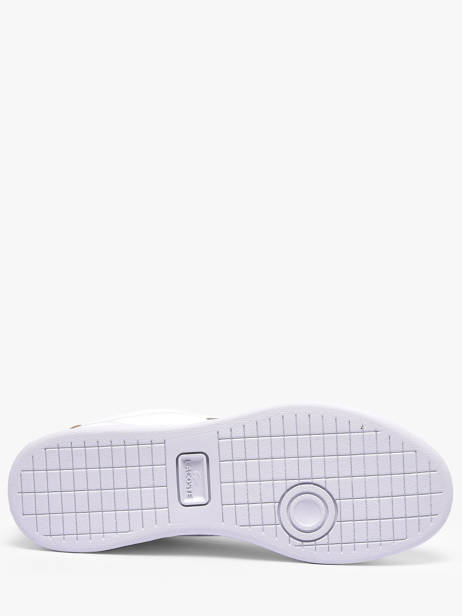 Sneakers En Cuir Lacoste Blanc accessoires 1SFA0092 vue secondaire 4