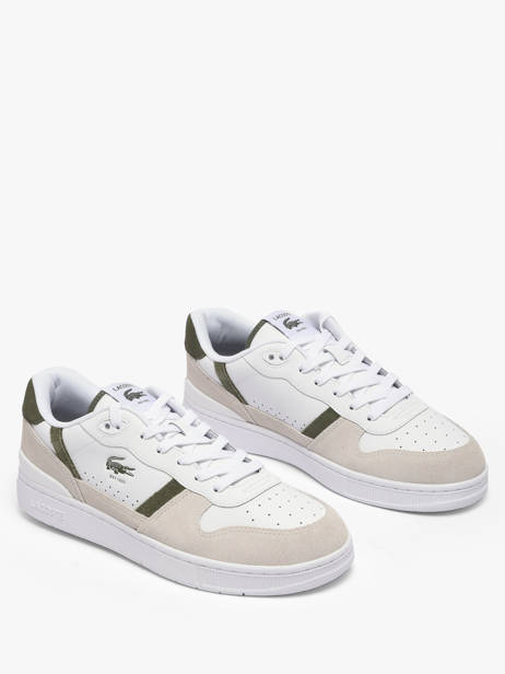 Sneakers En Cuir Lacoste Blanc men 1SMA0168 vue secondaire 1