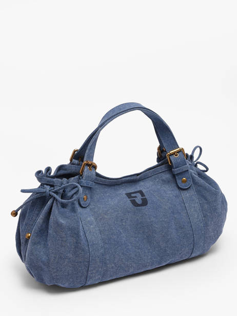 Sac 24h Canvas Coton Gerard darel Bleu canvas D489 vue secondaire 2